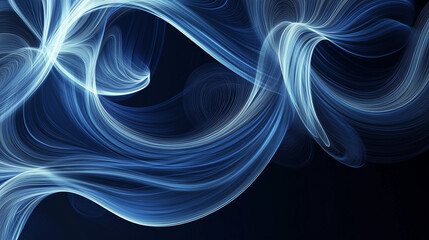 astarte.ai: Abstract Blue Swirling Lines Background