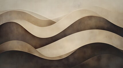 Calming Rhythms depicted with smooth curves in gentle earth tones, enhancing the visual appeal while promoting a calming atmosphere