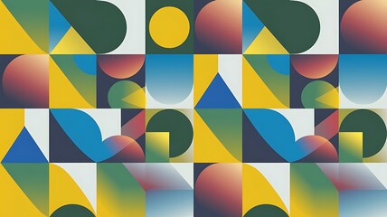 Obraz premium Geometric Seamless Patterns., pattern swatches included for illustrator user, pattern swatches included in file, for your convenient use.