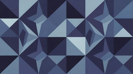 Seamless triangles texture, abstract vector art illustration