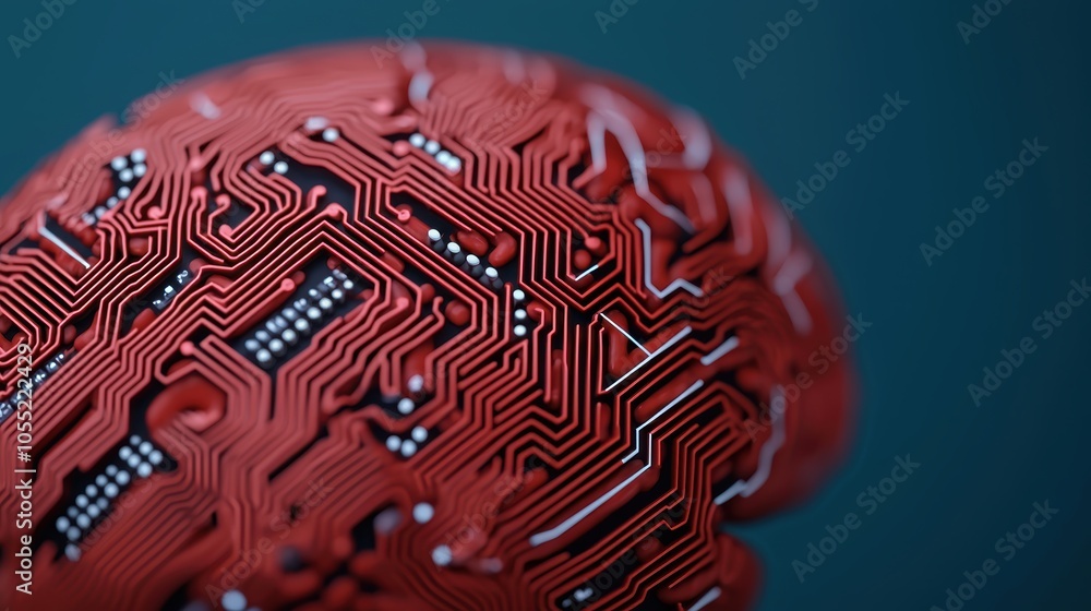 Poster digital brain interface concept design