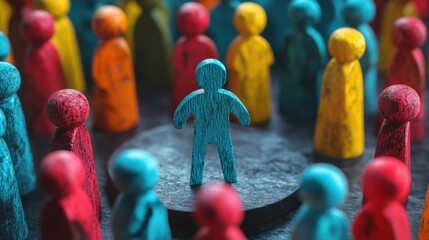 Stop Discrimination. No Racism Concept for Equality and Equal Rights