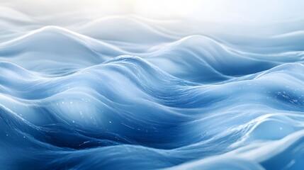 Fototapeta premium Calming Rhythms illustrated with abstract representations of flowing water, enhancing feelings of serenity and calmness