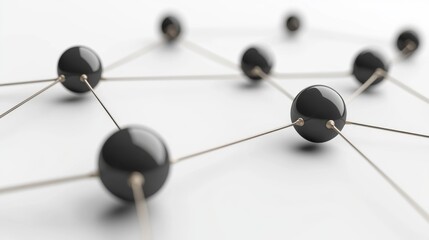 Abstract digital tech circle with futuristic 3D elements on a white background, embodying big data and connectivity, ideal for showcasing the essence of modern digital networks and information flow