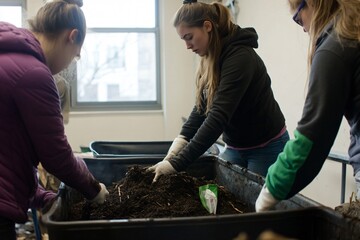 Urban Composting Workshop in Action