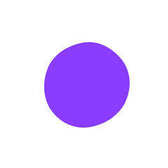 blue and white circle