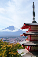 pagode chureito Mont-Fuji Japon