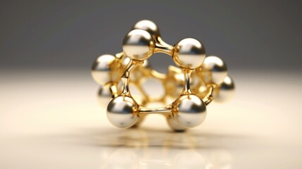 Golden Molecular Structure