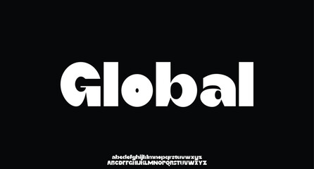 Abstract modern alphabet fonts. Abstract typography urban sport, techno, fashion, digital, future creative logo font. vector illustration
