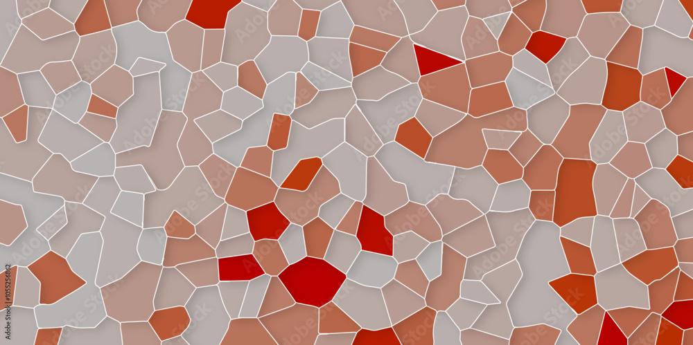Poster abstract colorful broken stained-glass background with colorful line. geometric seamless pattern wit