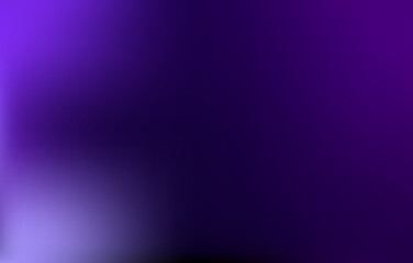 Corner purple color soft gradients with black dark background