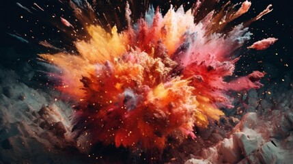 Vibrant Color Explosion