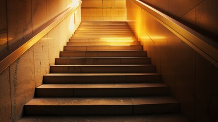 Obraz premium Stairway to Success