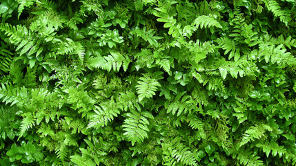 Lush Green Fern Texture, ferns, foliage, greenery, plant, plants