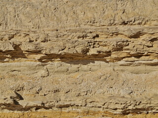 Geologic structure in a stone wall - natural Texture