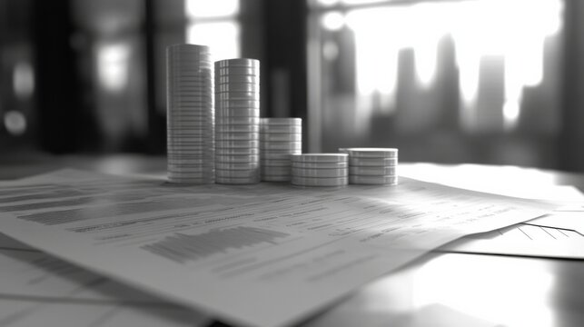 High Contrast 3D Reports with Natural Light Effect