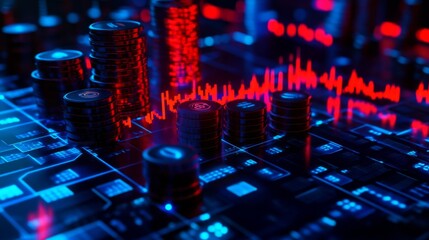 High Contrast 3D Style with Natural Light Isolated Background