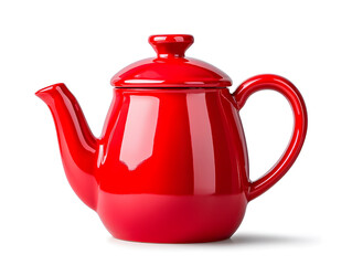 A hot water kettle isolated on a white background