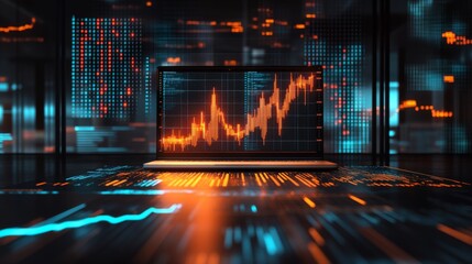 Modern Finance Visualization with Bright Design