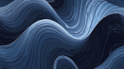Vector Abstract Seamless Wave Pattern