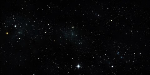Fototapeta premium Isolated Snow Falling in a Black Background