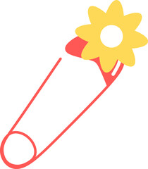Cute Paper Clip Vector 
