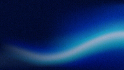 Blue white wave gradient mesh background, grainy texture, dark backdrop