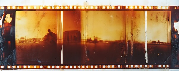 A coiled strip of 35mm photographic film with visible frames, isolated on a white background. Perfect for concepts of photography, nostalgia, or analog media.