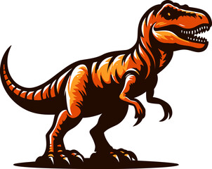 Dinosaur vector and illustration.