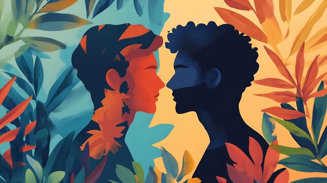 International Men’s Day. November 19. Holiday illustration.