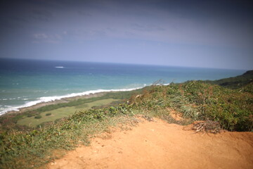 Pacific Ocean scenery in Hualien, Taiwan