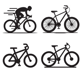 Fototapeta premium Bicycle Silhouette