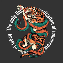 tiger vs python figth