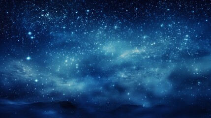 Space background with stars