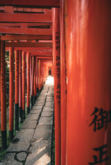 temple torii rouge Japon