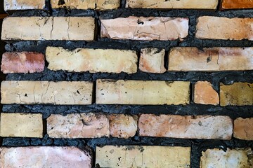 Sand stone brick wall for background ant textures