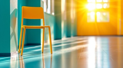 Promoting Mental Health Awareness: Poster in Community Center