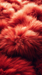 red fur texture