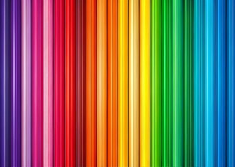 Obraz premium Abstract Multicolor Rainbow Striped Pattern for Fashion Photography and Design