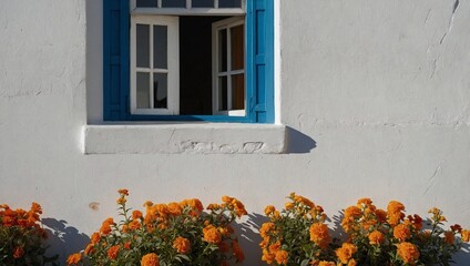 window and flowers