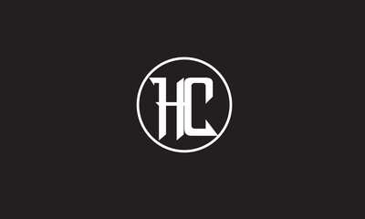 HC, CH, C , H , Abstract Letters Logo Monogram