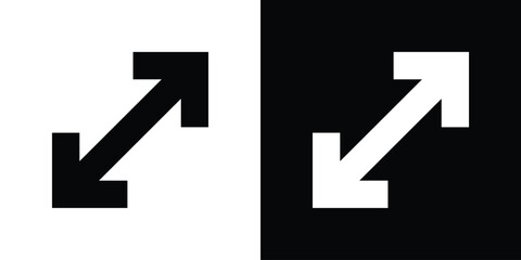 Resize button arrow icon