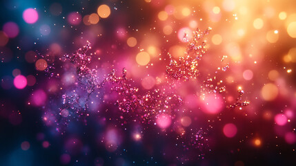 beautiful abstract pink background with glitter closeup