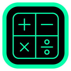 Calculator for math Icon