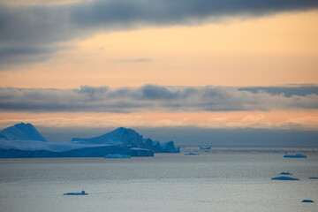 Scenery of Ilulissat, Greenland, Arctic