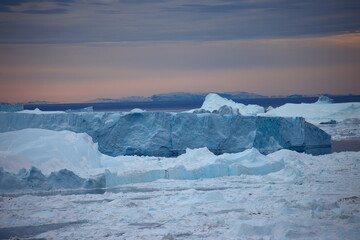 Scenery of Ilulissat, Greenland, Arctic