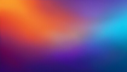 Naklejka premium Blurred gradient background in blue, orange, and purple, ideal for contemporary designs and creative digital applications