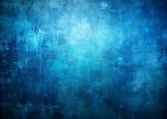 Fototapeta premium Blue Grunge Background with Copy Space for Creative Projects and Design Use, Ideal for Text Overlay and Graphic