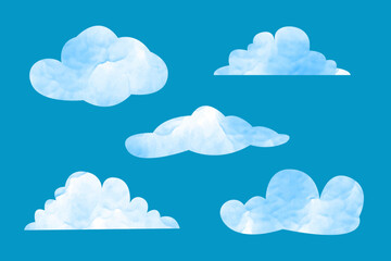 illustration of clouds