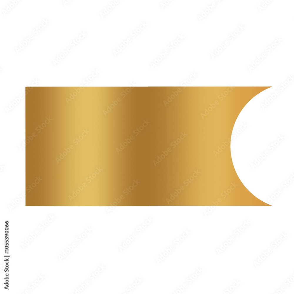 Aufkleber label gold tag element design template png file luxury gold text box background design